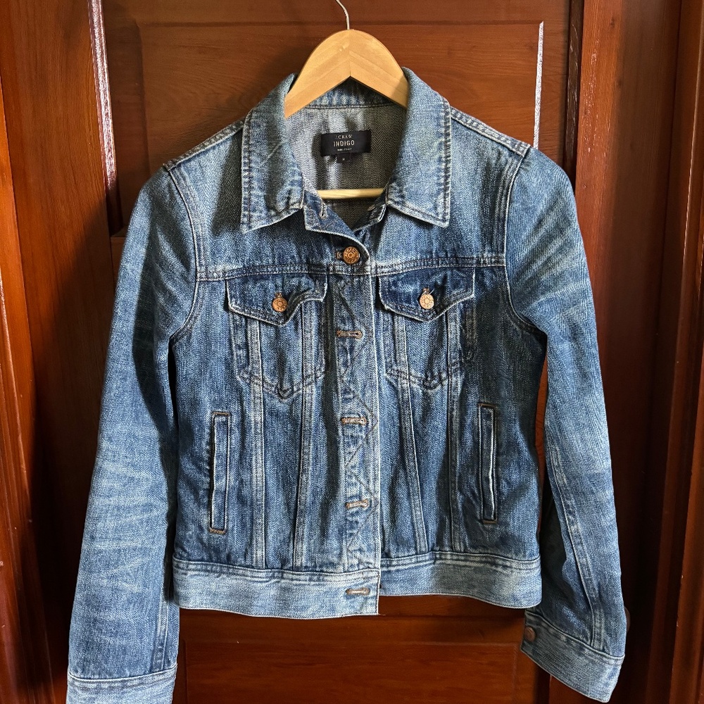 J Crew Small Indigo Denim Jacket